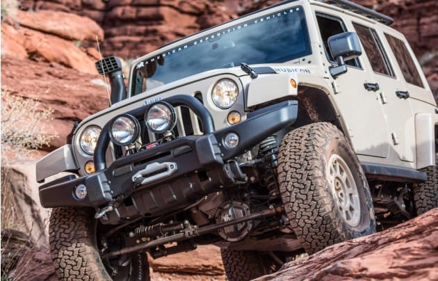 AEV JK FRONT BUMPER SKID PLATE