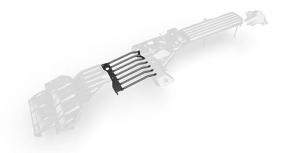 AEV ZR2 BISON TRANSMISSION SKID PLATE - Image 4