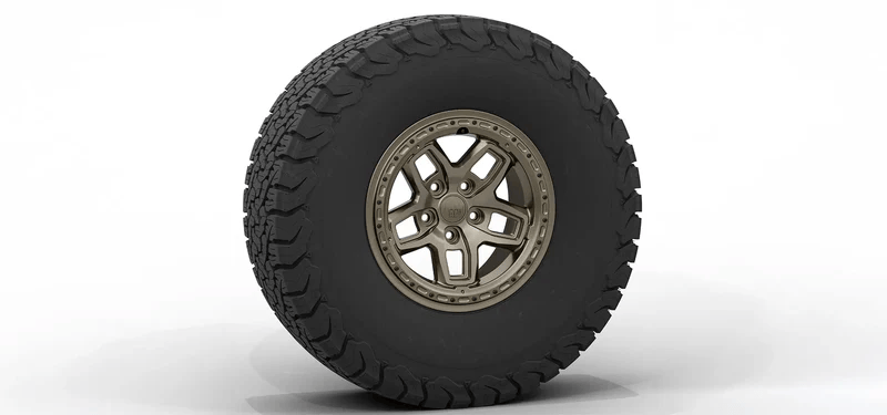 JL / GLADIATOR BORAH DUALSPORT WHEEL +25 - Image 5