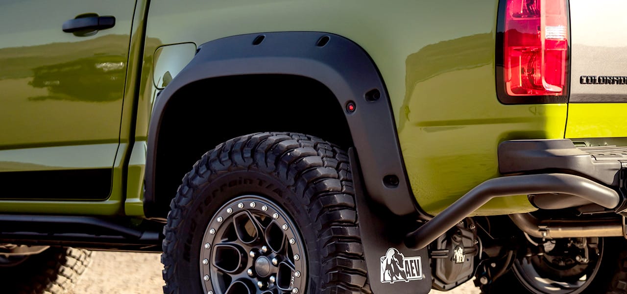 AEV HIGHMARK FENDER FLARES FOR COLORADO ZR2 2021+ Sportsman Light